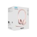 Slušalice LOGITECH H390 USB A, žičane, On-ear, roze