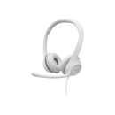 Slušalice LOGITECH H390 USB A, žičane, On-ear, bijele