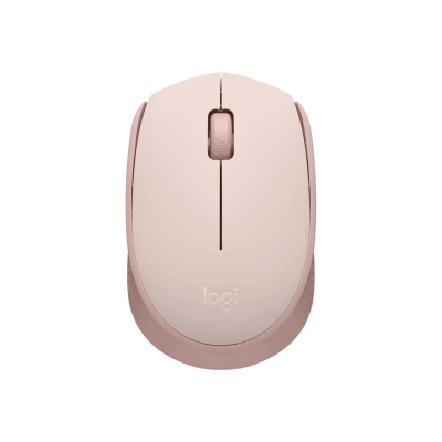 Miš LOGITECH M171, bežični, 1000 DPI, USB, rozi  