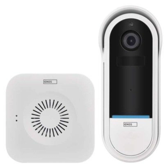 Portafon video WIFI, sa zvonom, za smartphone, EMOS GoSmart H4032