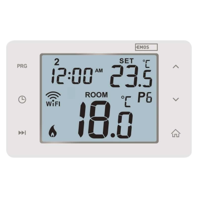 Termostat sobni digitalni, tjedni, Wifi, EMOS GoSmart P56201 Termostat sobni digitalni, tjedni, Wifi, EMOS GoSmart P56201