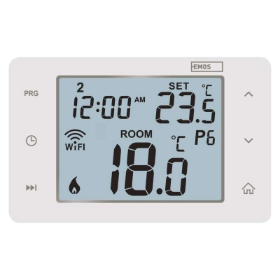 Termostat sobni digitalni, tjedni, Wifi, EMOS GoSmart P56201   - Termostati