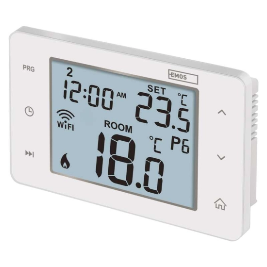 Termostat sobni digitalni, tjedni, Wifi, EMOS GoSmart P56201 Termostat sobni digitalni, tjedni, Wifi, EMOS GoSmart P56201