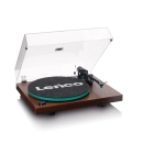 Gramofon LENCO LBT-225WA, Bluetooth 5, RCA izlaz, USB B PC kodiranje, 2x10W RMS, Audio-Technica cartridge AT-VM95E