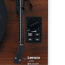 Gramofon LENCO LS-600WA, sa zvučnicima, Bluetooth 5, ugrađeno predpojačalo i pojačalo, RCA izlaz, 2x30W RMS, 33 i 45 RPM, Audio-Technica cartridge AT-VM95E