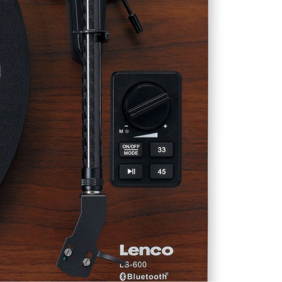 Gramofon LENCO LS-600WA, sa zvučnicima, Bluetooth 5, ugrađeno predpojačalo i pojačalo, RCA izlaz, 2x30W RMS, 33 i 45 RPM, Audio-Technica cartridge AT-VM95E Gramofon LENCO LS-600WA, sa zvučnicima, Bluetooth 5, ugrađeno predpojačalo i pojačalo, RCA izlaz, 2x30W RMS, 33 i 45 RPM, Audio-Technica cartridge AT-VM95E