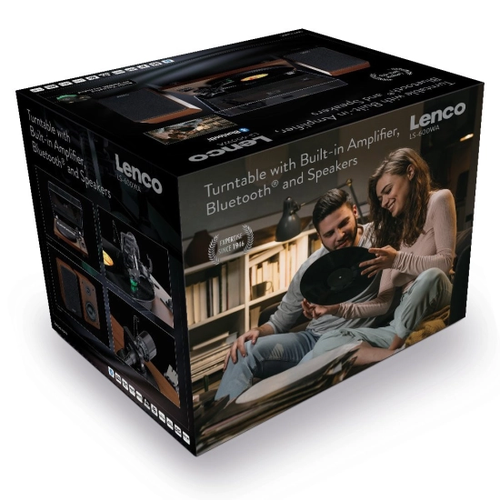 Gramofon LENCO LS-600WA, sa zvučnicima, Bluetooth 5, ugrađeno predpojačalo i pojačalo, RCA izlaz, 2x30W RMS, 33 i 45 RPM, Audio-Technica cartridge AT-VM95E Gramofon LENCO LS-600WA, sa zvučnicima, Bluetooth 5, ugrađeno predpojačalo i pojačalo, RCA izlaz, 2x30W RMS, 33 i 45 RPM, Audio-Technica cartridge AT-VM95E