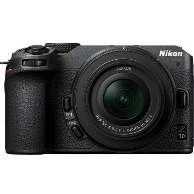 Fotoaparat NIKON Z30 + 16-50VR, DX-Format CMOS Sensor, 20.9MP, 4K UHD   - NIKON ZIMSKA PROMOCIJA SD2
