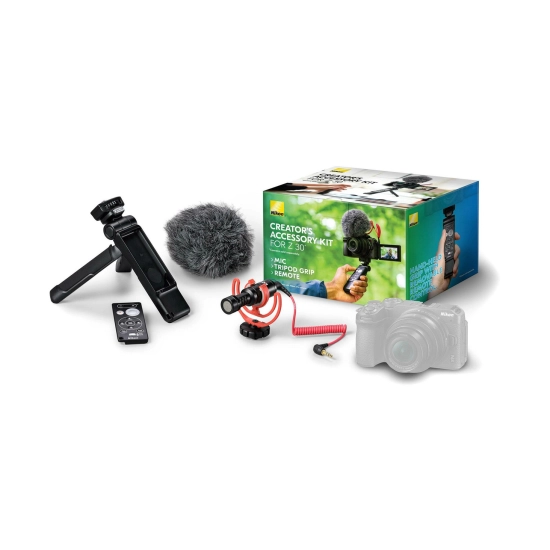 Fotoaparat NIKON Z30  Vlogger Kit, DX-Format CMOS Sensor, 20.9MP, 4K UHD