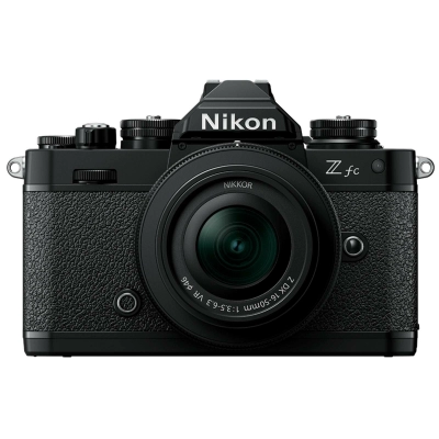Fotoaparat NIKON Z fc + 16-50  f/3.5-6.3 VR, DX-Format CMOS Sensor, 20.9MP, 4K UHD, crni   - Fotoaparati