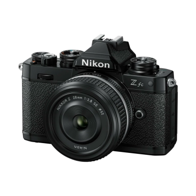 Fotoaparat NIKON Z fc + 28mm f/2.8 SE, DX-Format CMOS Sensor, 20.9MP, 4K UHD, crni   - Fotoaparati