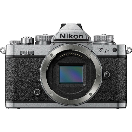 Fotoaparat NIKON Z fc + 16-50VR (SL) + 50-250 VR, DX-Format CMOS Sensor, 20.9MP, 4K UHD, srebrni