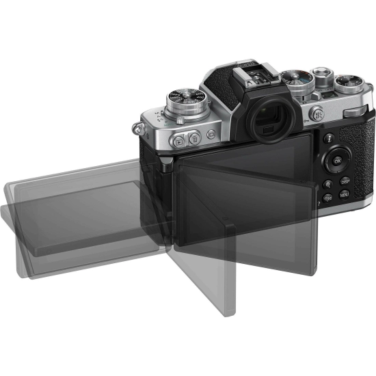 Fotoaparat NIKON Z fc + 16-50VR (SL) + 50-250 VR, DX-Format CMOS Sensor, 20.9MP, 4K UHD, srebrni