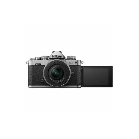 Fotoaparat NIKON Z fc vlogger kit, DX-Format CMOS Sensor, 20.9MP, 4K UHD, srebrni