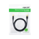 Kabel UGREEN USB A 2.0 (M) na USB B 2.0 (M), Print, 2m, crni