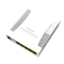 Switch MIKROTIK Cloud Smart Switch CSS106-1G-4P-1S (RB260GSP), 5-port Gigabit PoE-out smart preklopnik sa SFP cage, SwOS, plastično kućište, PSU, 53W
