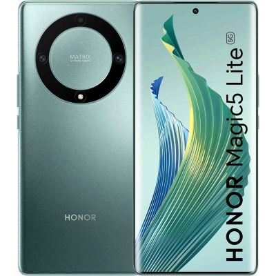 Smartphone HONOR Magic 5 Lite 5G DS, 6.67incha, 6GB, 128GB, Android 12, Emerald Green   - SMARTPHONE, TELEFONI I OPREMA