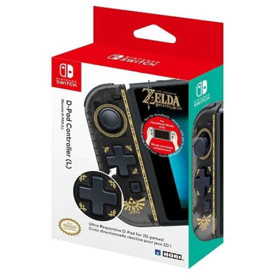 Gamepad HORI NSW-119E, D-Pad controller (L) Zelda, za NINTENDO Switch Gamepad HORI NSW-119E, D-Pad controller (L) Zelda, za NINTENDO Switch