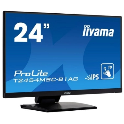 Monitor 23.8incha IIYAMA T2454MSC-B1AG, FHD, IPS, 60Hz, 4ms, 250cd/m2, 1000:1, Touch, crni   - IIYAMA