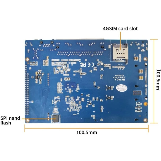 Banana Pi BPI-R64 1 GB, MediaTek MTK MT7622, Mali 450 MP4 GPU