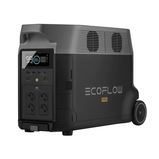 EcoFlow Delta Pro baterijski generator, 3600Wh, od 3600W do 7200W