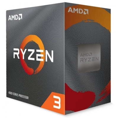 Procesor AMD Desktop Ryzen 3 4300G , 3.8/4.0GHzt, 6MB,4  core, hladnjak, Radeon Graphics   - Procesori