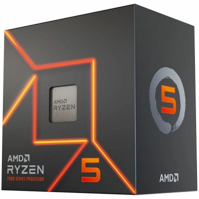Procesor AMD Desktop Ryzen 5 7600, 5.2GHz Max, 38MB, 6 core , s. AM5), Wraith Stealth hladnjak, Radeon Graphics   - INFORMATIČKE KOMPONENTE