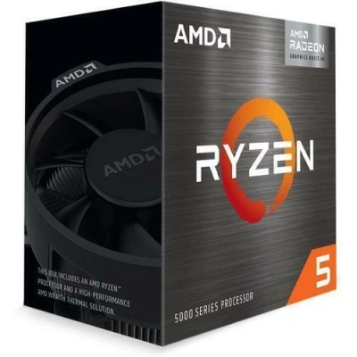 Procesor AMD Desktop Ryzen 5 5600G, 4.4GHz, 19MB, 6 core, s. AM4, hladnjak, Radeon Graphics   - INFORMATIČKE KOMPONENTE