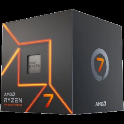 Procesor AMD Desktop Ryzen 7 7700, 5.3GHz Max, 40MB, 8 core,  s. AM5, hladnjak, Radeon Graphics   - INFORMATIČKE KOMPONENTE