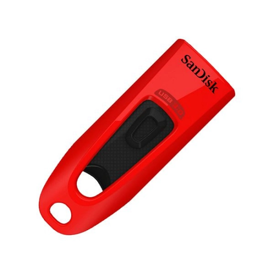 Memorija USB 3.0 FLASH DRIVE, 32 GB, SANDISK, SDCZ48-032G-U46R Ultra, crveni