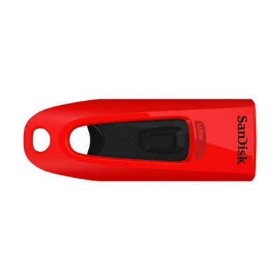 Memorija USB A 3.0 FLASH DRIVE, 32 GB, SANDISK, SDCZ48-032G-U46R Ultra, crveni   - SanDisk