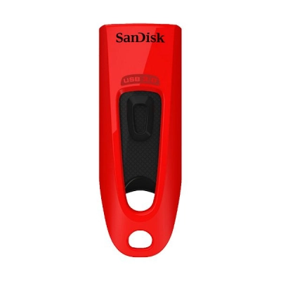 Memorija USB A 3.0 FLASH DRIVE, 64 GB, SANDISK, SDCZ48-064G-U46R Ultra, crveni   - USB memorije