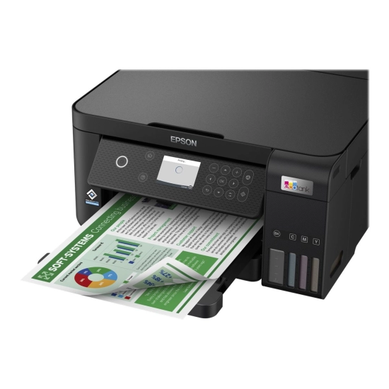 Multifunkcijski printer EPSON L6260 MFP, USB, LAN, WiFi, crni