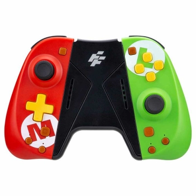 Gamepad FLASHFIRE S201MR, bežični, Switch JOY-CON, crveno-zeleni   - Flashfire