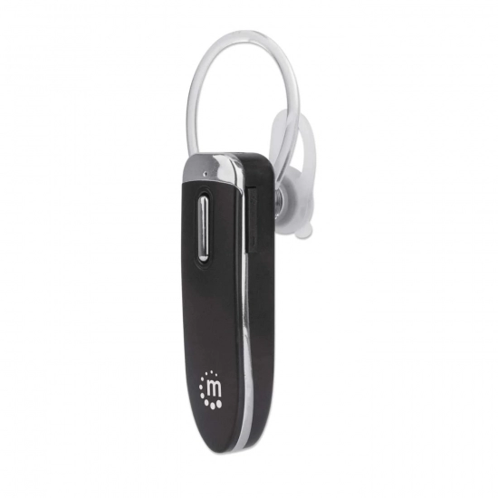 Bluetooth handsfree MANHATTAN, Bluetooth 4.0 + EDR, In-Ear, crne