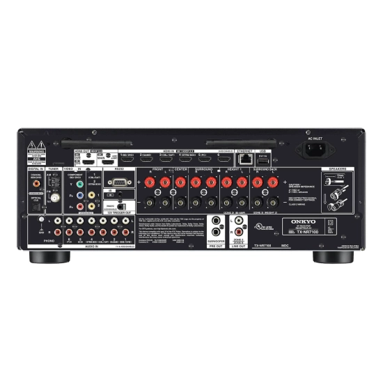 AV receiver ONKYO TX-NR7100, 9.2-kanalni, crni AV receiver ONKYO TX-NR7100, 9.2-kanalni, crni