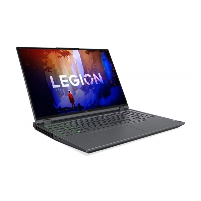 Laptop LENOVO Legion 5, 82RD00CGSC, Ryzen 7 6800H, 16GB, 512GB SSD, RTX 3070 8GB, 15.6incha, DOS, sivi