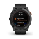 Pametni sportski sat GARMIN Fenix 7X PRO Solar, GPS, multisport, Slate Gray SS, crni remen, 010-02778-01
