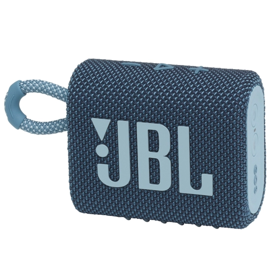 Prijenosni bluetooth zvučnik JBL GO 3, BT5.1, vodootporan IP67, plavi, JBLGO3BLU