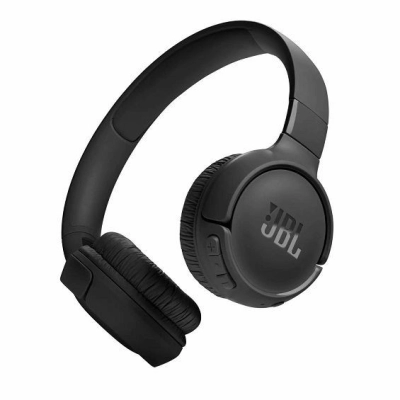 Slušalice JBL Tune520BT, on-ear, bežične, bluetooth, crne, JBLT520BTBLKEU   - Audio slušalice