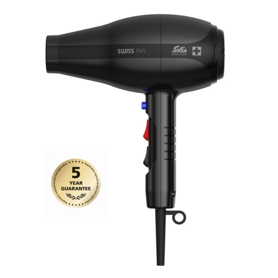 Sušilo za kosu SOLIS Swiss Air Black 360, 2000W, crna 