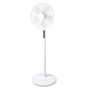 Ventilator NEDIS FNST16CWT40, promjer 40 cm, 45W, 3 brzine, daljinski upravljač, LED zaslon, tajmer, bijela