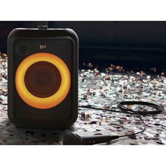 Prijenosni audio sustav KLIPSCH GIG XL party speaker, Bluetooth 5.0, 3.5mm, USB, RGB, IPX4, crni