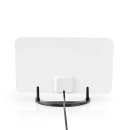 Antena NEDIS ANIR2501BK700, FM, DAB+, DVB-T/T2, 0-25km, aktivna, filter LTE700, 26 dB, crna