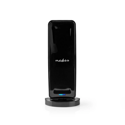 Antena NEDIS ANIR1504BK700, FM, DAB+, DVB-T/T2, 0-15km, aktivna, filter LTE700, 26 dB, crna  