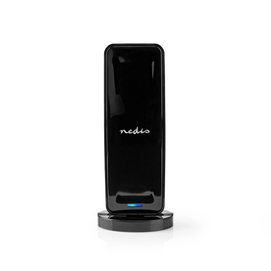 Antena NEDIS ANIR1504BK700, FM, DAB+, DVB-T/T2, 0-15km, aktivna, filter LTE700, 26 dB, crna