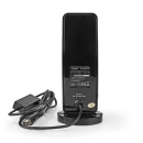 Antena NEDIS ANIR1504BK700, FM, DAB+, DVB-T/T2, 0-15km, aktivna, filter LTE700, 26 dB, crna