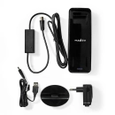 Antena NEDIS ANIR1504BK700, FM, DAB+, DVB-T/T2, 0-15km, aktivna, filter LTE700, 26 dB, crna