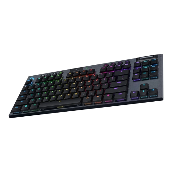 Tipkovnica LOGITECH G915 TKL,920-009503, mehanička, Tactile, bežična, WiFi, Bluetooth, crna