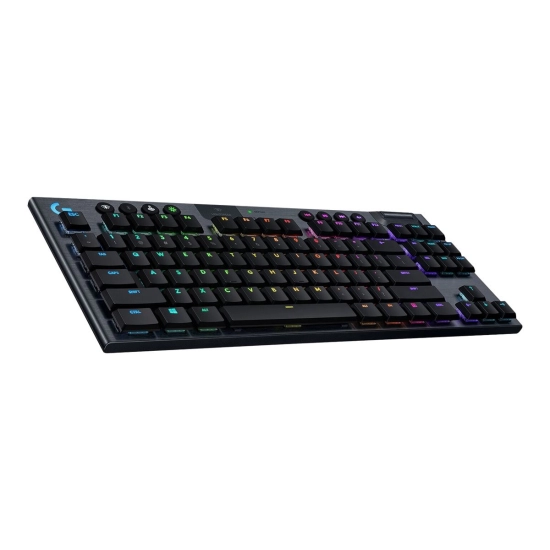 Tipkovnica LOGITECH G915 TKL,920-009503, mehanička, Tactile, bežična, WiFi, Bluetooth, crna